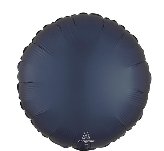 Satin Luxe True Navy Standard Foil Balloon