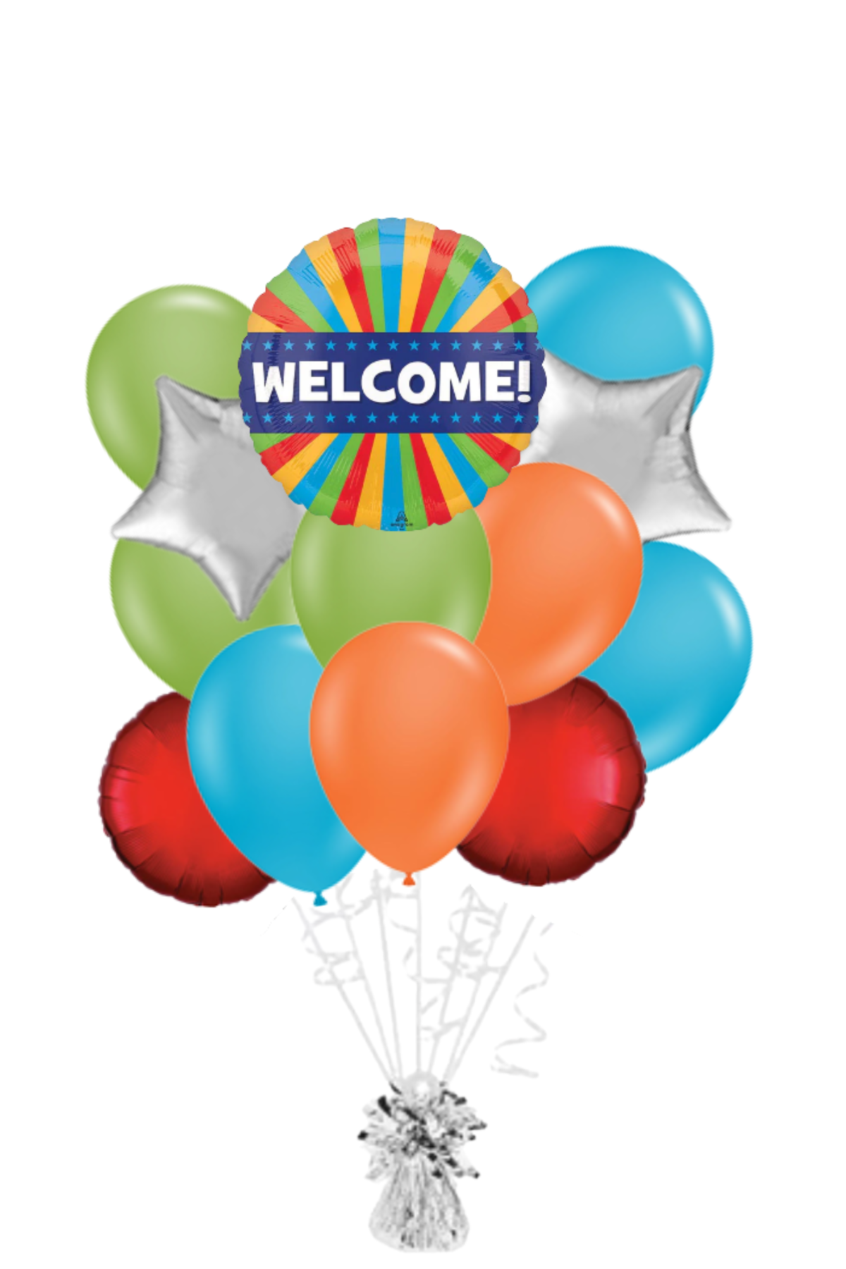 Welcome Blitz Balloon Bouquet