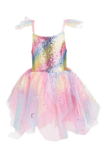 Rainbow Fairy Dress & Wings