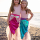 Mermaid Glimmer Skirt Set with Headband