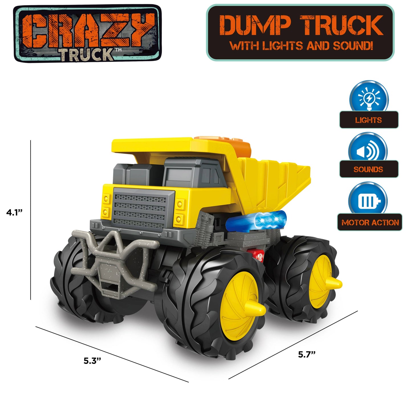 Big Dump Truck with Lights & Sounds