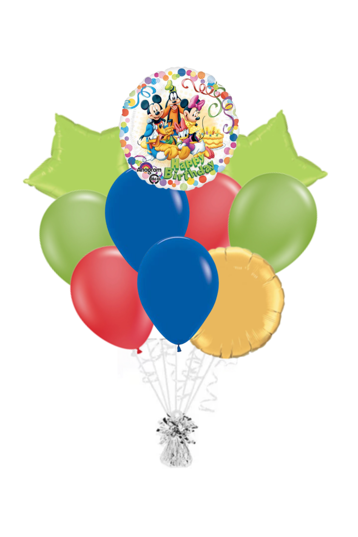 Mickey Mouse & Friends Happy Birthday Balloon Bouquet