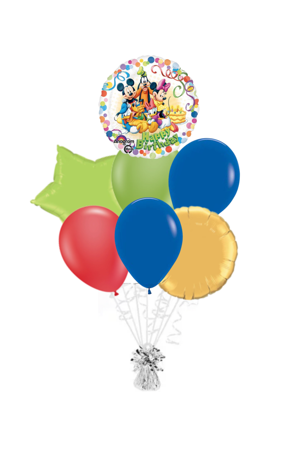 Mickey Mouse & Friends Happy Birthday Balloon Bouquet