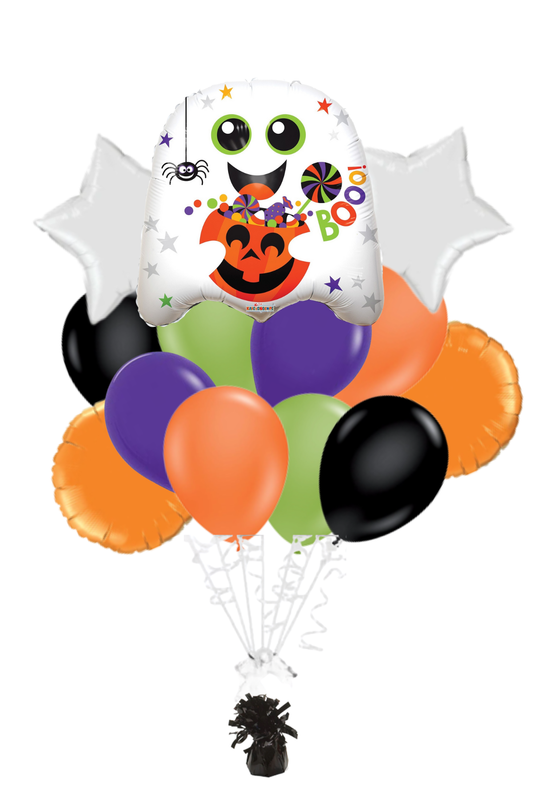 Halloween Ghost Balloon Bouquet