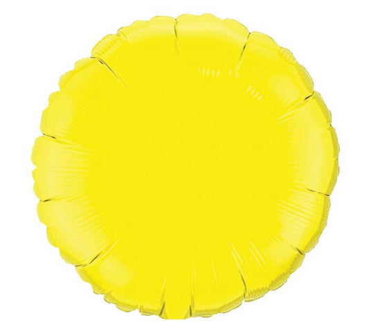 Yellow Standard Foil Balloon