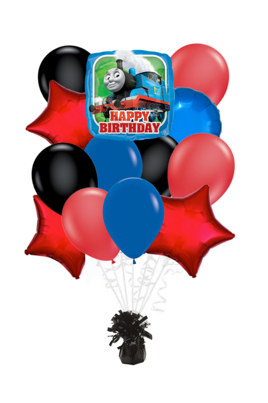 Thomas the Train Happy Birthday Balloon Bouquet