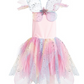 Rainbow Fairy Dress & Wings