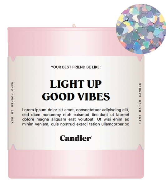 Light Up Good Vibes Candle
