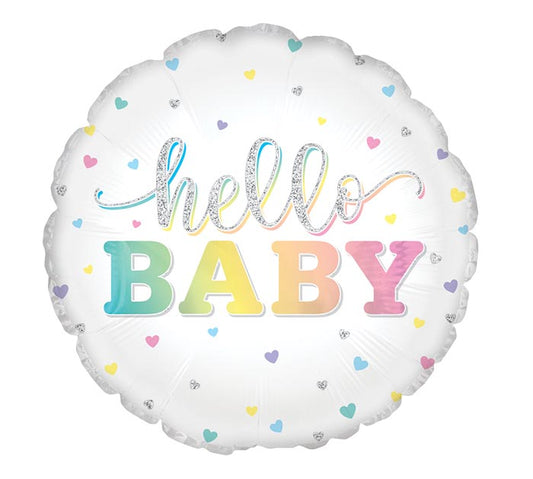 Hello Baby Foil Balloon