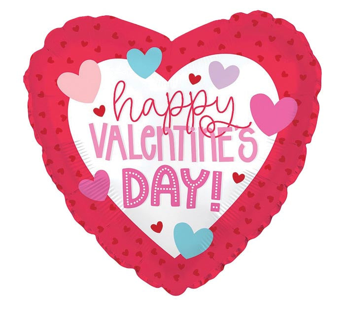 Red Hearts Balloon