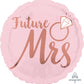 Blush Wedding Foil Balloon - 2 Sided