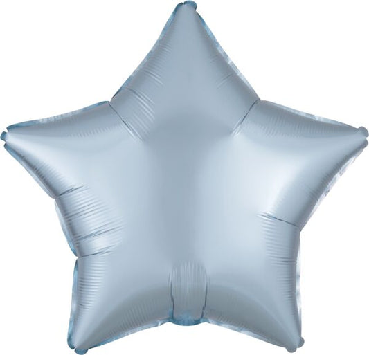 Satin Luxe Pastel Blue Standard Foil Balloon