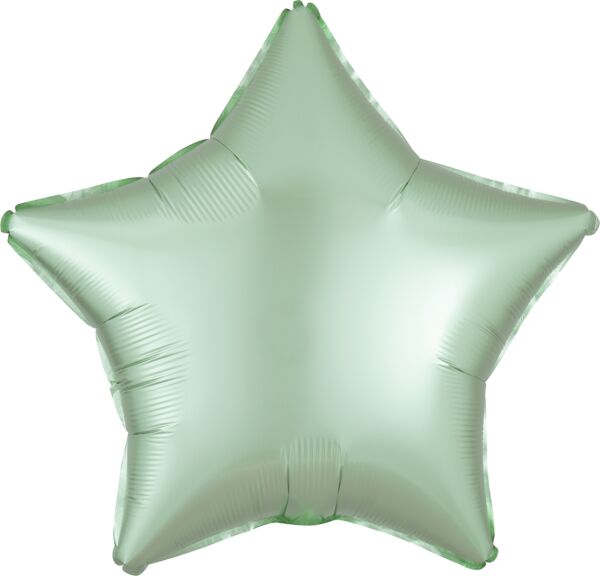 Satin Luxe Mint Green Balloon