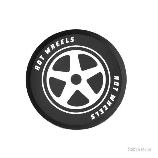 Hot Wheels X Bonjour Fete Black Small Plate