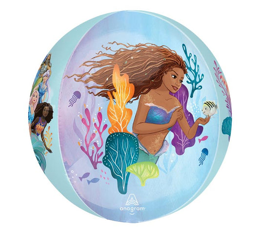 Little Mermaid Live Action Orbz Balloon