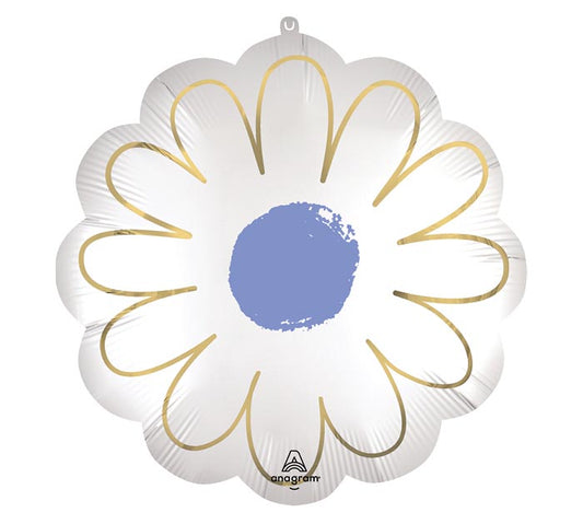 Satin Daisy Shape Balloon