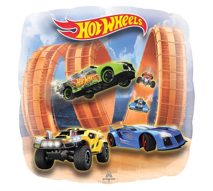 Hot Wheels Racer Jumbo Square Balloon