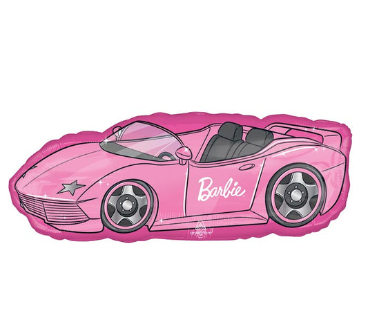 Barbie Roadster Pink Car Balloon