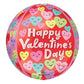 Happy Hearts Orbz Balloon