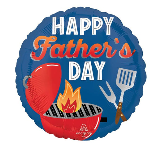 Happy Father's Day Grill Foil Balloon