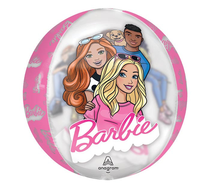 Barbie Clear Orbz Balloon