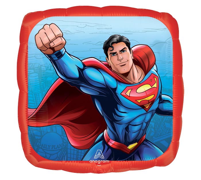 Superman Square Balloon