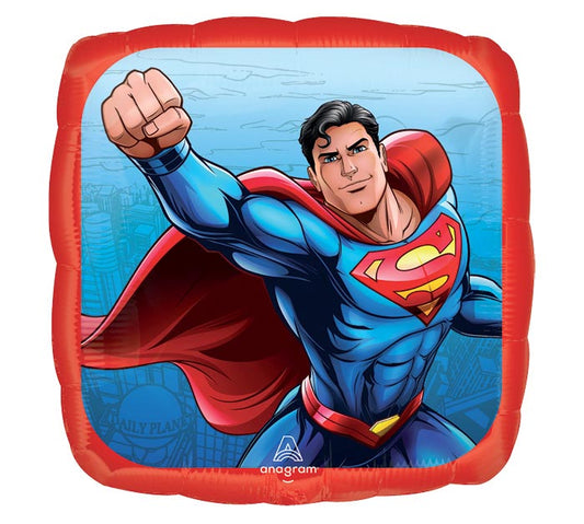 Superman Square Balloon