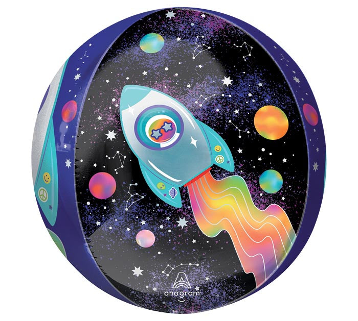 Outer Space Orbz Balloon