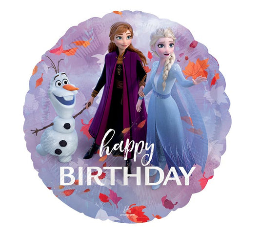 Happy Birthday Frozen 2 Balloon