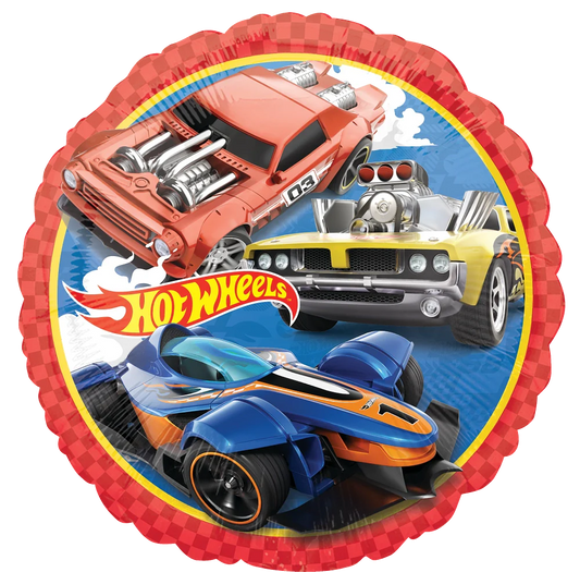 Hot Wheels Let's Race Foil Balloon