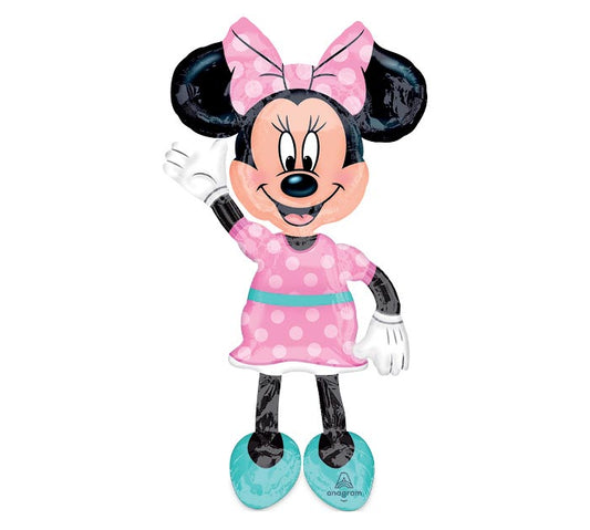 Polka Dot Minnie Mouse Airwalker Balloon