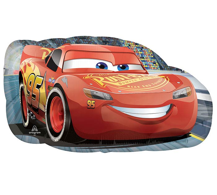 Lightning McQueen Shape Balloon