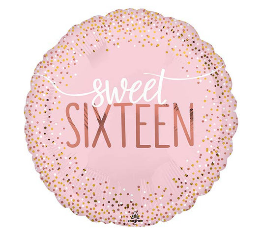 Sweet Sixteen Birthday Balloon