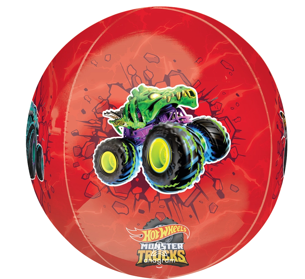 Hot Wheels Monster Trucks Orbz Balloon