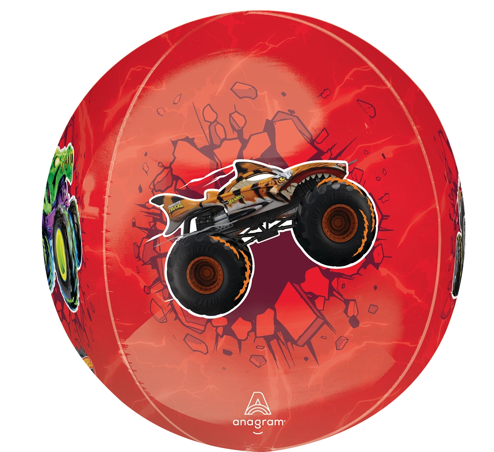 Hot Wheels Monster Trucks Orbz Balloon