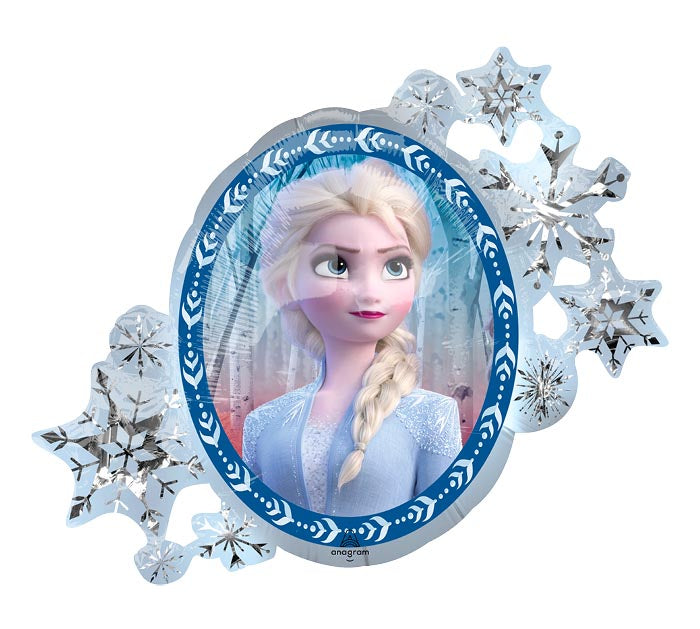 Frozen 2 Elsa and Anna Balloon - 2 Sided