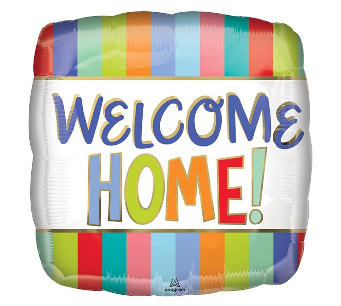 Welcome Home Stripes Balloon