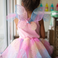 Rainbow Fairy Dress & Wings