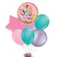 Disney Princess Happy Birthday Balloon Bouquet (Two Sided)