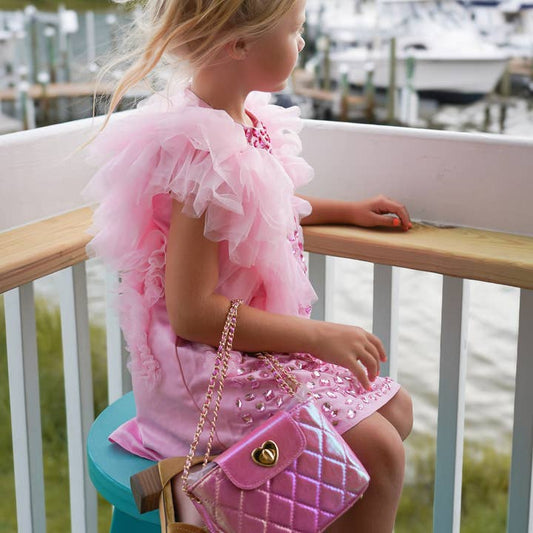 Paige: Metallic - Pink Metallic