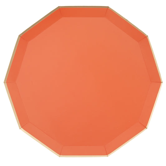 Sunkissed Orange Premium Dinner Plates