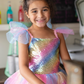 Rainbow Fairy Dress & Wings