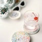 Ceramic Disco Ball Coaster Pack