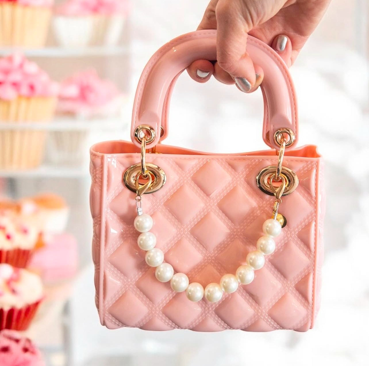 Pearl - Ballet Pink Purse