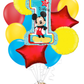 Mickey 1st Birthday Happy Birthday Balloon Bouquet