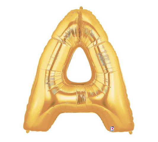 34'' Letter Balloon - Gold