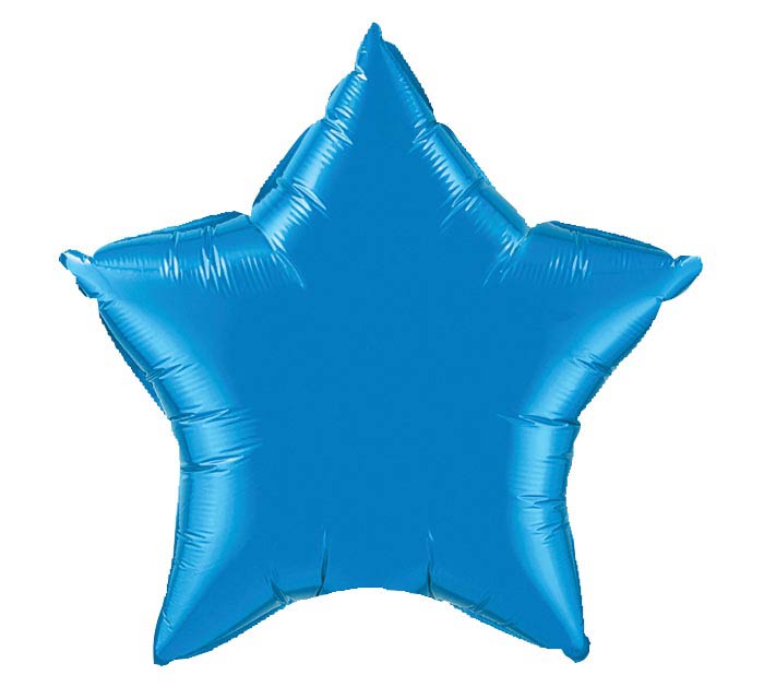 Sapphire Blue Standard Foil Balloon