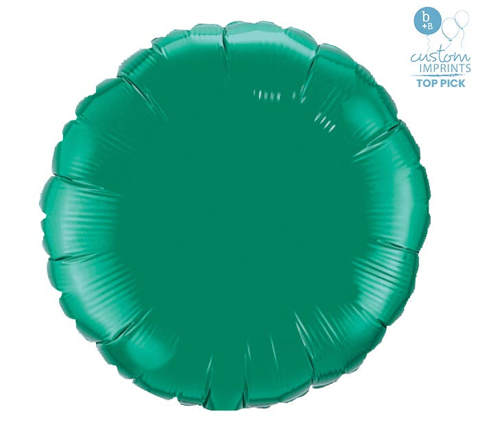 Emerald Green Standard Foil Balloon