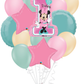 Minnie 1st Birthday Happy Birthday Balloon Bouquet