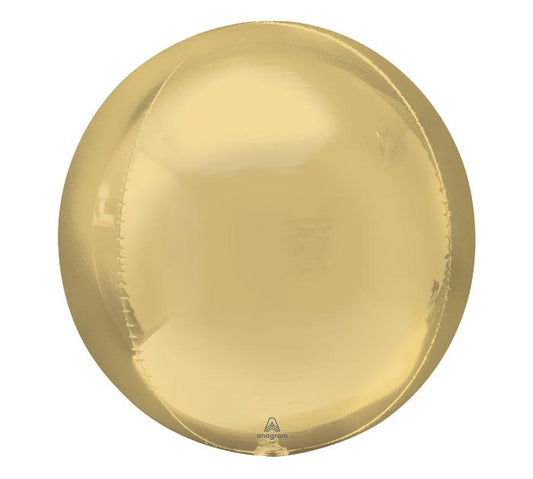 White Gold Orbz Balloon